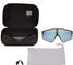 Lunettes de Sport Speedcraft Hiper - matte black/hiper blue multilayer mirror