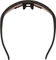 Lunettes de Sport Speedcraft Hiper - soft tact black/hiper red multilayer mirror