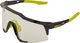 100% Speedcraft Photochromic Sports Glasses - gloss black/photochromic