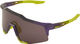 100% Speedcraft Smoke Sportbrille - matte metallic digital brights/dark purple