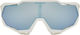 Lunettes de Sport Speedtrap Hiper - matte white/hiper blue multilayer mirror