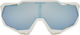 100% Gafas deportivas Speedtrap Hiper - matte white/hiper blue multilayer mirror