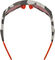 Speedtrap Hiper Sports Glasses - soft tact grey camo/hiper red multilayer mirror