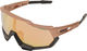 100% Gafas deportivas Speedtrap Hiper - matte copper chromium-black/hiper copper mirror