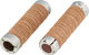 Brooks Plump Leather Handlebar Grips - brown/130 mm