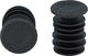 Puños de manillar Ergo Lock On Sport - black/133 mm