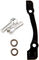 Hope Disc Brake Adapter for 140 mm Rotors - black/rear IS to PM