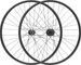 bc basic Set de Roues Mountain Deore Disc Center Lock P-22 29" - noir | set de 29" (avant 15x100 + arrière 12x142) Shimano Micro Spline