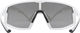 uvex Skyryse Glasses - white matte | mirror gold