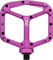 Aluminium Plattformpedale - purple/universal