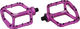 Aluminium Plattformpedale - purple/universal