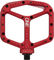Aluminium Plattformpedale - red/universal