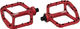 Aluminium Plattformpedale - red/universal