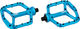 Aluminium Plattformpedale - blue/universal