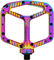 Aluminium Plattformpedale - oil slick/universal
