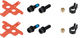 Shimano Set de frenos de disco BR-MT420 + BL-MT401 d+t J-Kit - negro/set (RD + RT)