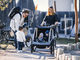 Remolque para niños Courier - aegean blue/universal