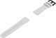 QuickFit 22 Silicone Watch Strap - snow white/22 mm
