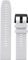 QuickFit 22 Silicone Watch Strap - snow white/22 mm
