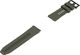 QuickFit 26 Silikon Uhrenarmband - moosgrün/26 mm