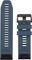 QuickFit 26 Silikon Uhrenarmband - granitblau/26 mm