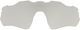 Verres pour Lunettes Radar EV Path - clear black iridium photo activated/vented