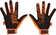 Guantes de dedos completos Cognito D3O - fluo orange-black/M