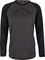 Maillot Heather Raglan LS - dark grey/M