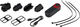 Varia RCT 716 Radar Camera Rear Light - StVZO approved - black/universal