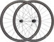 NEWMEN Advanced SL R.38 Streem Center Lock Disc Carbon 28" Wheelset - black-black/28" set (front 12x100 + rear 12x142) Shimano