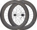 NEWMEN Juego de ruedas Advanced SL R.80 Streem Disc Center Lock Carbon 28" - black-black/28" set (RD 12x100 + RT 12x142) Shimano