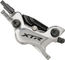 Shimano Frein à Disque XTR Enduro BR-M9120 avec Plaquettes en Résine J-Kit - gris/Roue avant/Gauche (spécifique au côté)