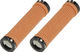 Peaty Cheers Signature Lock On Grips - fire gum/130 mm