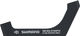 Disc Brake Adapter for 160 mm Rotors - black/rear FM to PM