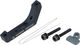 Disc Brake Adapter for 160 mm Rotors - black/rear FM to PM