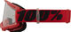 Masque Strata 2 Clear Lens - red/clear
