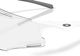 Oakley Gafas deportivas Cybr Zero - matte white/clear to black iridium photochromic