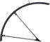 Bluemels Basic Schutzblech Set VR+HR - schwarz-glänzend/45 mm / 28"