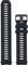 Garmin 22 Silicone Replacement Watch Band for Instinct 2 - black/22 mm