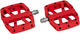Base Flat Plattformpedale - red/universal