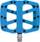 e*thirteen Base Flat Plattformpedale - blue/universal