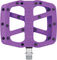 e*thirteen Base Flat Plattformpedale - eggplant/universal