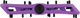 e*thirteen Pedales de plataforma Base Flat - eggplant/universal