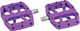 e*thirteen Base Flat Plattformpedale - eggplant/universal