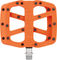 e*thirteen Base Flat Plattformpedale - naranja/universal