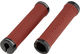 Chromag Basis Lock On Grips - red-black/142 mm