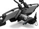 Porte-Vélo EasyFold XT 2 pour l'Attelage de Remorque - black/universal