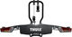 Porte-Vélo EasyFold XT 2 pour l'Attelage de Remorque - black-aluminium/universal