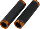 Cambium Rubber Handlebar Grips - black-orange/130 mm