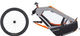 Remolque para niños Singletrailer II Sport 24 bc Edition - naranja/universal